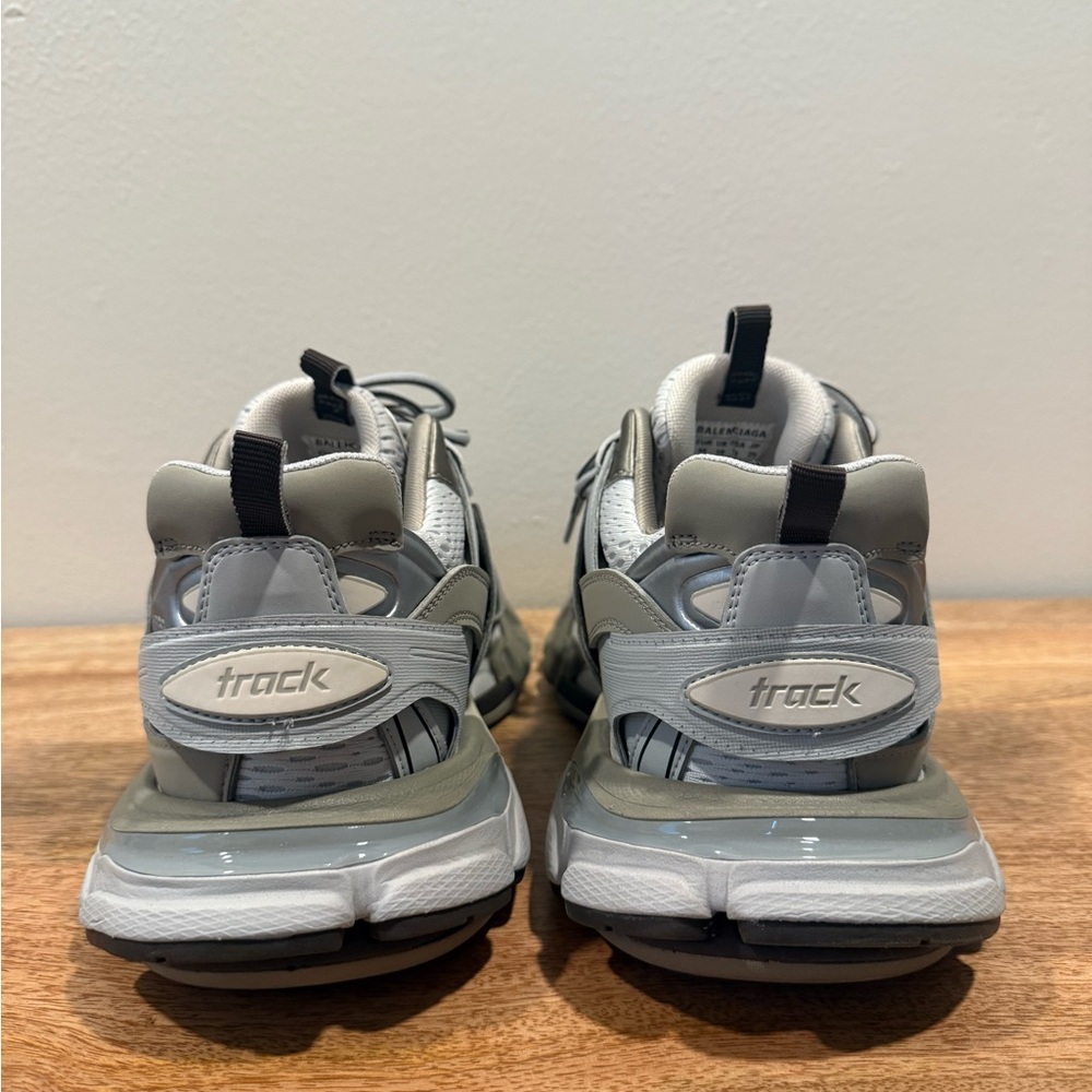 Balenciaga Light Gray and Dark Gray Sneakers - Picture 2 of 9
